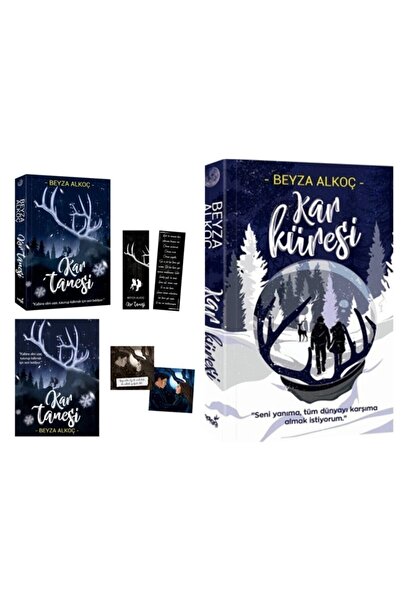 İndigo Kitap Kar Tanesi Karton Kapak Kar Küresi Karton Kapak Beyza Alkoç 2 Adet