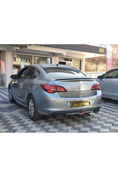 CARPİ Opel Astra J Spoiler - Spoyler Piano Black-parlak Siyah