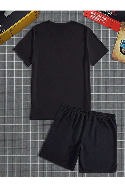 Wish BF Σετ μπλουζάκι και σορτς με στάμπα Los Angeles - Crew Neck