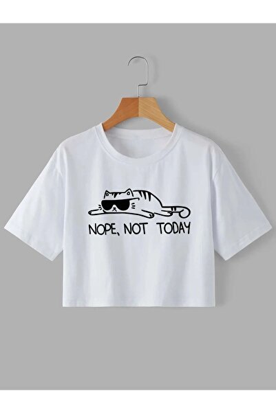 DAXİS Sportwear Company Tshirt Crop με στάμπα