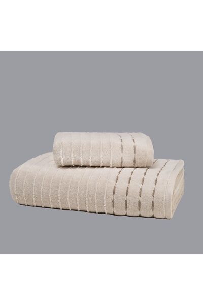 Halsa Råneå 100% бавовна Gri Havlu (90X150 см)