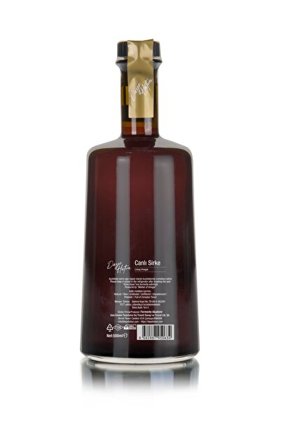 DAYE HATUN Gilaburu Sirkesi/Guelder Rose Vinegar (Doğal Fermente Canlı Sirke / Nat. Ferm./ 500 Ml)