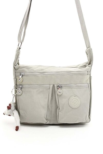 Lifonbag Αδιάβροχη γυναικεία τσάντα ώμου με πολύχρωμο ύφασμα αλεξίπτωτου μεγά...