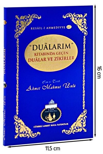 Cübbeli Ahmet Hoca Yayıncılık Dualarım Kitabında Geçen Dualar Ve Zikirler - A...