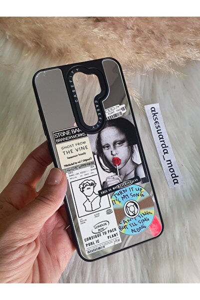 Aksesuarda Moda XİAOMİ REDMİ NOTE 8 PRO UYUMLU AYNALI DESENLİ KILIF