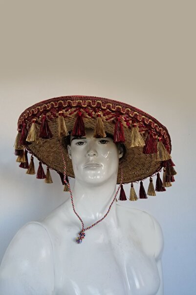 Kaftan Collection Pălărie mexicană de paie