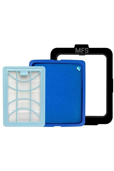 Supurgeavm Philips Xb7151/07 - Compatible Hepa Filter and Frame Set