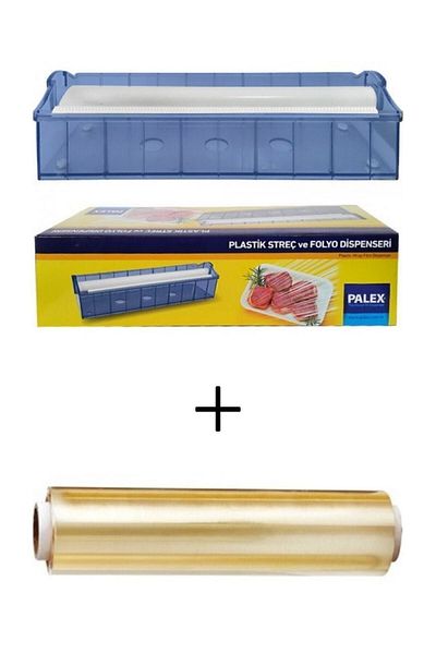 Palex Stretch and Foil Cutting Apparatus 35 Cm + 35 Cm 120 Mt Stretch Suitable for Food