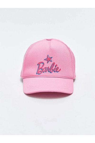 LC Waikiki Barbie Licensed LCW ACCESSORIES - Girl's Combed Cotton Cap Hat
