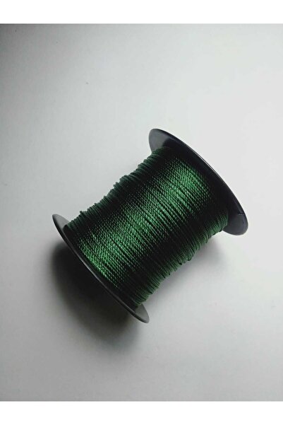 Eskişehir hobi sanat Πράσινη κλωστή Tasbih - 0,8 mm, 100 μέτρα