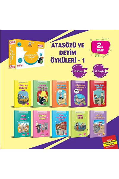 Kitap Kulübü Yayınları Atasözü Ve Deyim Öyküleri Serisi 1 - 10 Kitap
