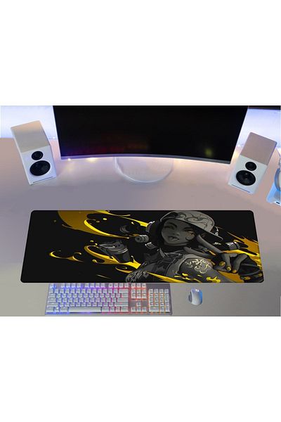 PORGE لوحة ماوس Raze مقاس 70x30 Xl كبيرة لمشغل الألعاب