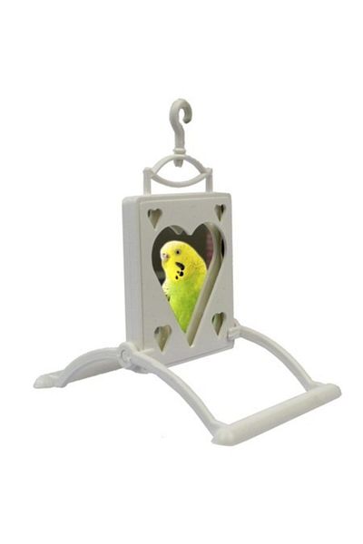 ANS Akvaryum Heart Mirrored Bird Swing