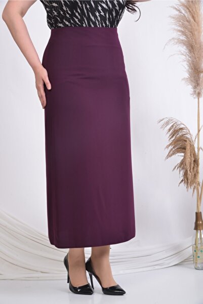 SORALLİNE Fusta A-Line 778 Prune