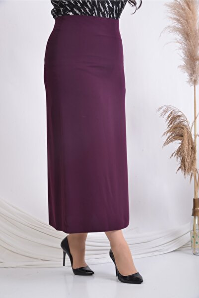 SORALLİNE Fusta A-Line 778 Prune