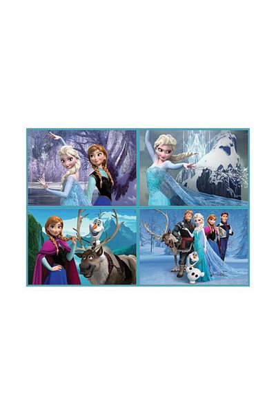 EDUCA Frozen Multi 4'in 1 Kids Puzzle 16173