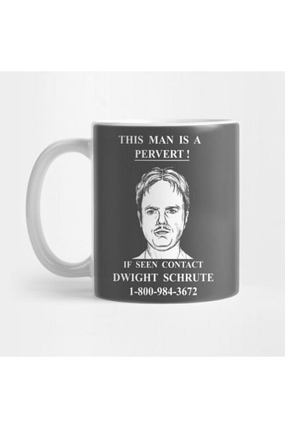 Pixxa If Seen Contact Dwight Schrute Mug