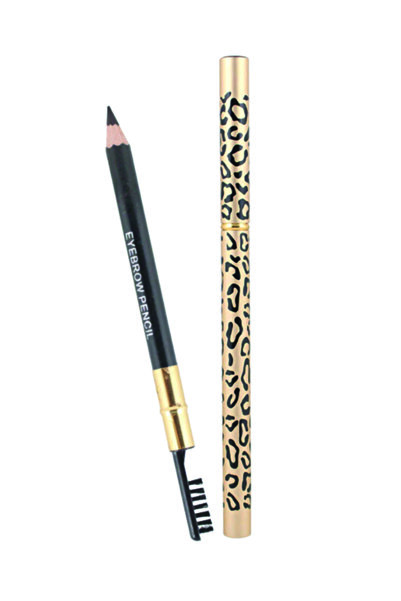 Soyeux Cosmetic Products Kaş Tasarım Kalemi Fırçalı Microblading Kalıcı Makyaj Kahve Rengi