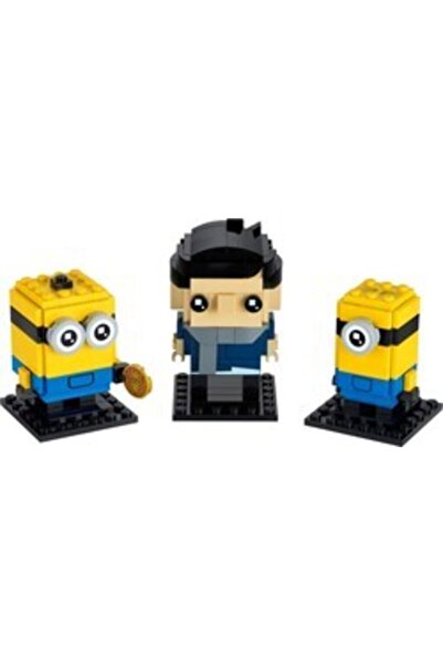 LEGO - مجموعة مينيونز بريك هيدز جرو وستورت وأوتو 40420