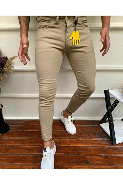 MODAFE Slim Fit Gabardine Trousers