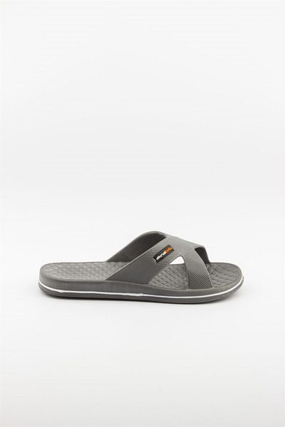 Akınal Bella Men's Gray Summer Slippers