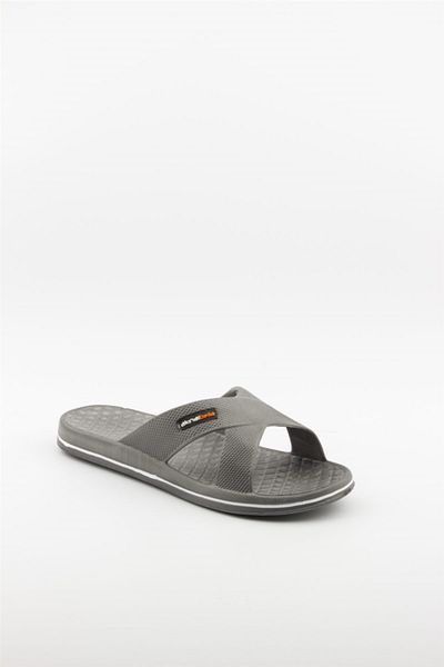 Akınal Bella Men's Gray Summer Slippers