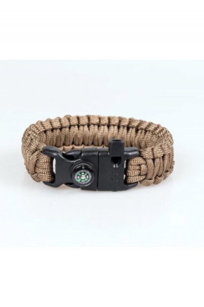 Genel Markalar Paracord Avcı Bileklik Magnezyum Survivor Kibrit Ve Pusulalı B...