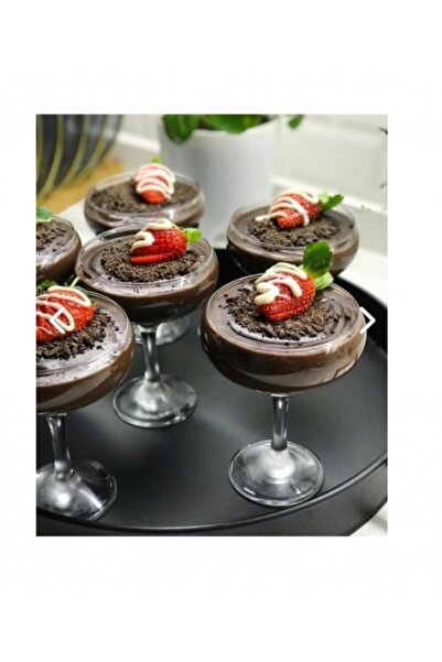 Paşabahçe White 12-Legged Glass Presentation Cup -44136 Ayaklıcup