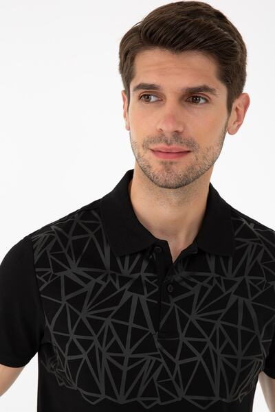 Pierre Cardin Men's Black T-Shirt - G021GL011.000.1315240