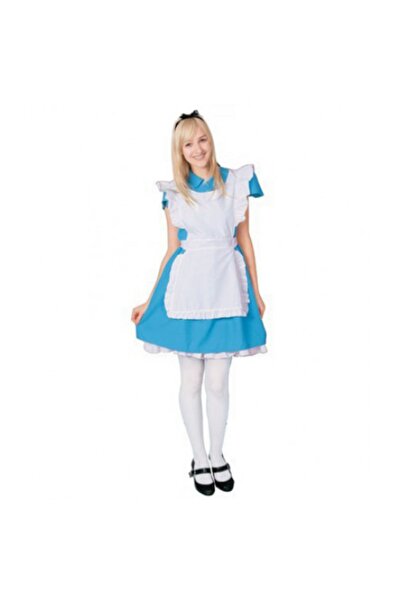 MY Kostüm Alice Harikalar Diyarında Yetişkin Kostümü