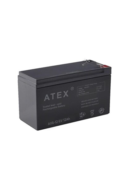 Genel Markalar Akü 6v 12a (15x9x5cm) Atex