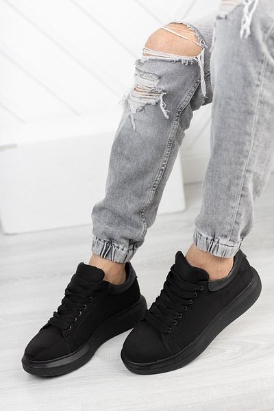 Riccon Suede Μαύρο Unisex Sneaker 0012360
