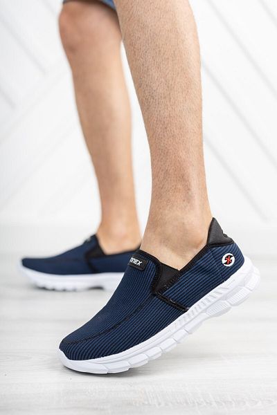 Riccon Unisex tenisky v námořnické modré 001204