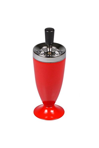 Cool Metal Chamber Ashtray Mug 15cm