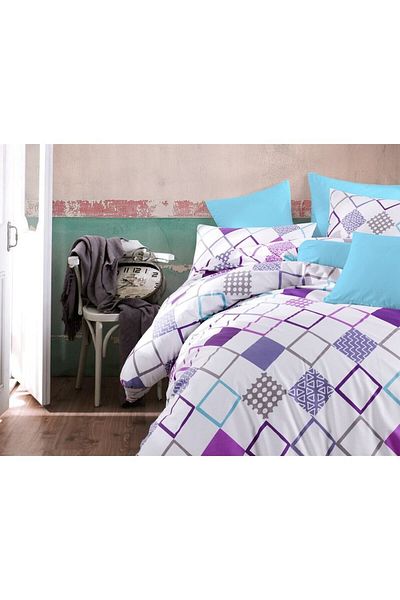 Majoli Double 100% Cotton Ranforce Duvet Cover Set