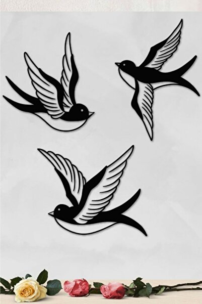 Genel Markalar 3'lü Uçan Kuş Tablo 50 X 45