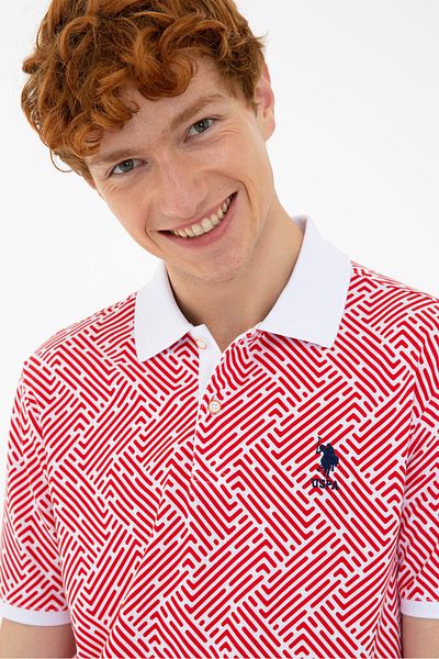 U.S. Polo Assn. Red Men's T-Shirt