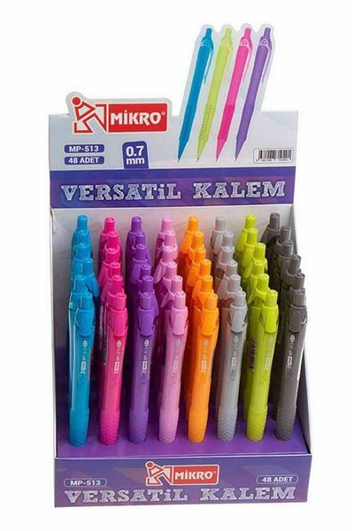 Mikro Versatil Pencil (Mechanical Pencil) 0.9 Mm 513-48 (Pack of 48)