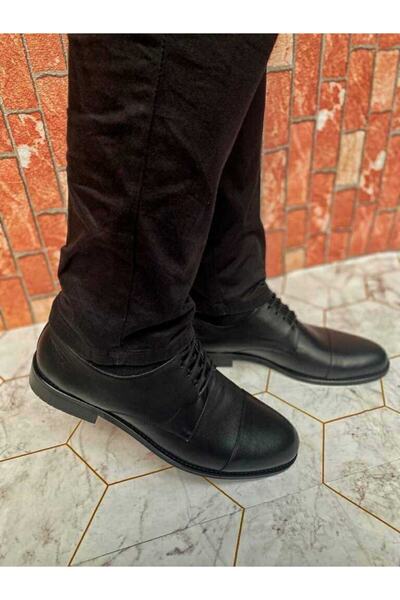 UZR Lace-Up Genuine Leather Suit Shoes Large Size