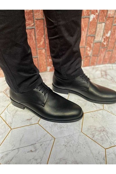 UZR Lace-up Genuine Leather Groom's Shoes Large Size