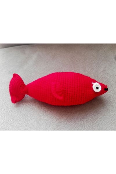 tasarımanya Amigurumi Catnip Fish Toy