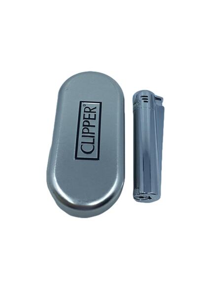 Clipper Parlak Metal Çakmak Ajans264457