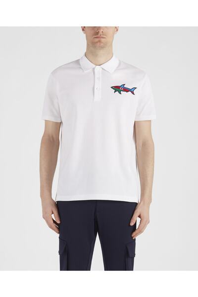 PAUL&SHARK قميص بولو محبوك للرجال C.wقطن