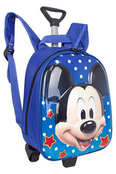 Bagacar حقيبة ظهر للأطفال بعجلات باللون الأزرق من Mn Miky