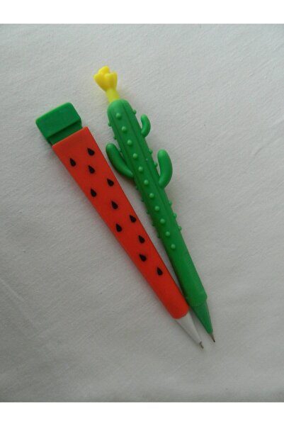 Rolly 2'li Versatil Uçlu Kalem 0,7 Karpuz + Sarı Kaktüs