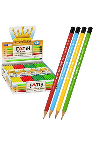 Fatih 11010 Mercanlı Gold 12'li Kurşun Kalem