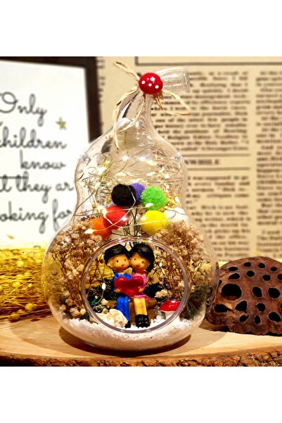 Genel Markalar Sevgiliye Hediye Işıklı Armut Teraryum T-22