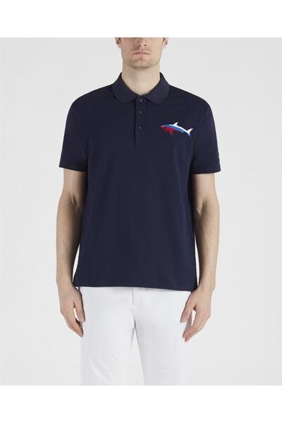 PAUL&SHARK قميص بولو محبوك للرجال C.wقطن