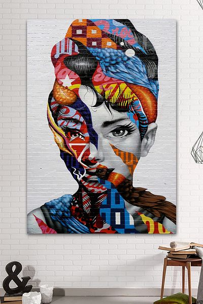 Morfil Sanat Atölyesi Γυναικεία Μοντέρνα Καλλιτεχνική Διακοσμητική Ζωγραφική σε καμβά
