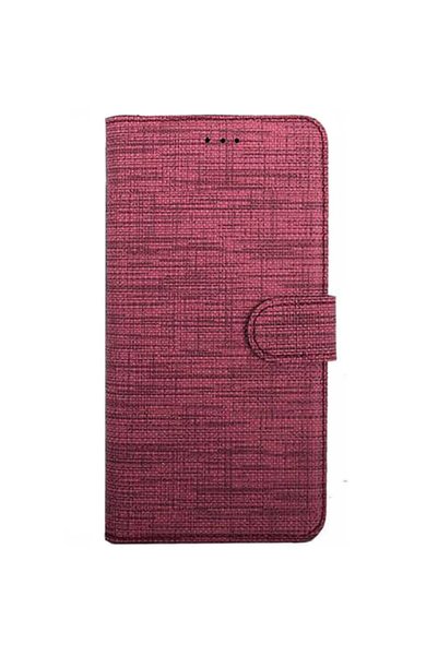 Coverzone حافظة محفظة بنمط قماشي متوافقة مع General Mobile Gm 21 Pro مع حامل ...